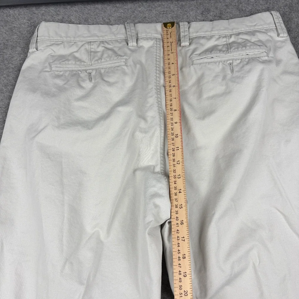 Gap Khakis Relaxed Fit Mens 40x30‎ Beige Chino Pants Cotton Outdoor Beach Casual